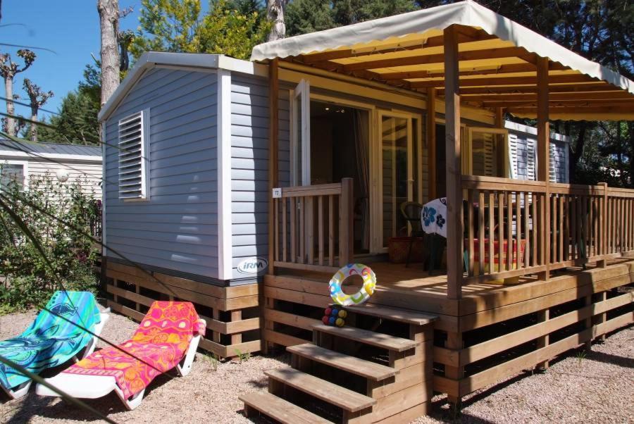 Camping maeva Respire Ecolodge l'Etoile d'Argens Fréjus Eksteriør billede